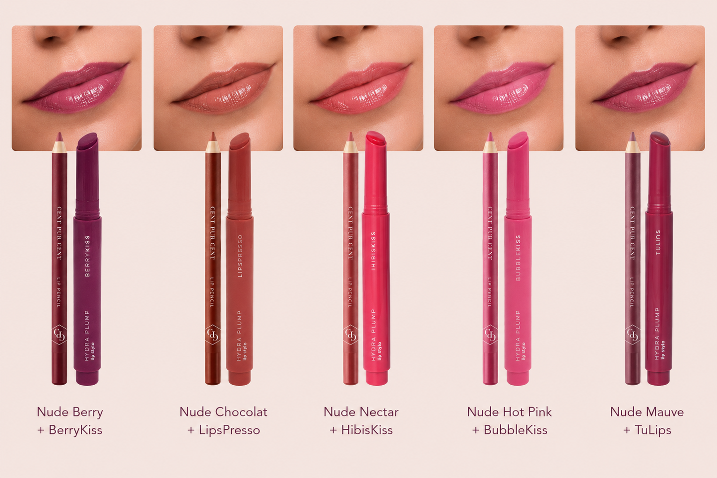 Cent Pur Cent - Lovable LipKit