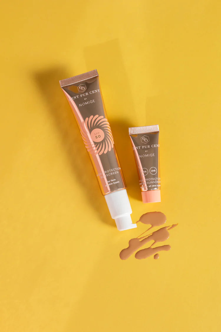Cent Pur Cent - High Protection Sunscreen for Face SPF 50