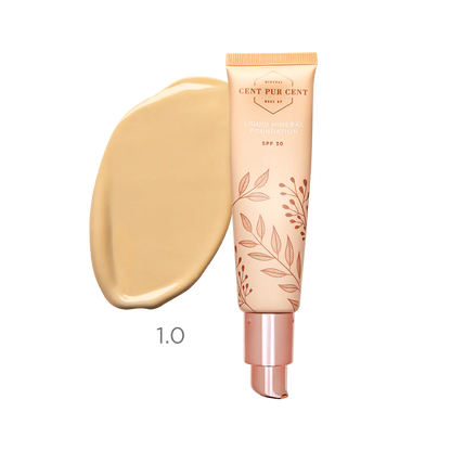 Cent Pur Cent - Liquid Mineral Foudation SPF 30 - The Pure Beauty Shop